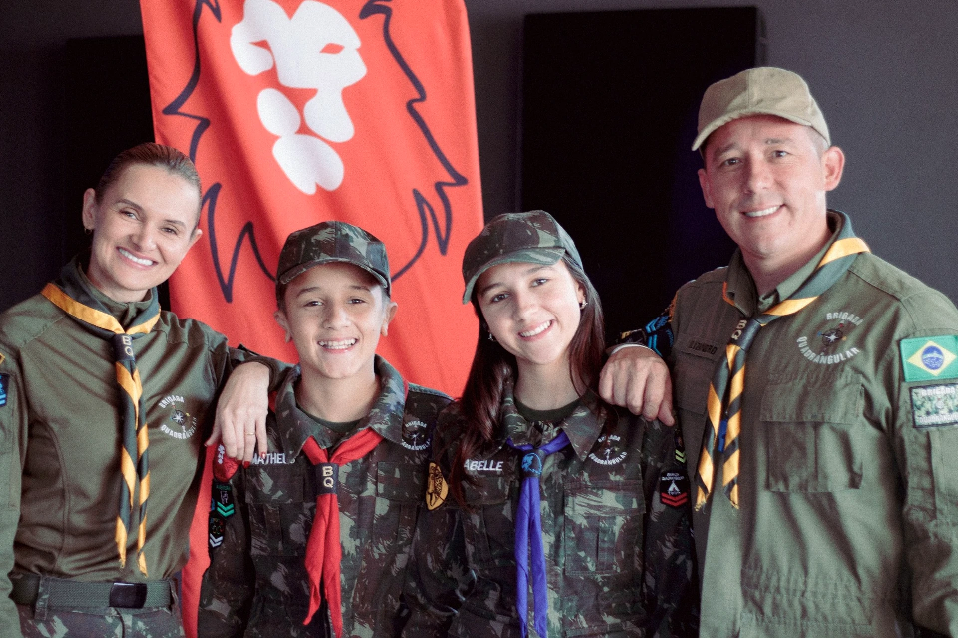 Família da Brigada Quadrangular