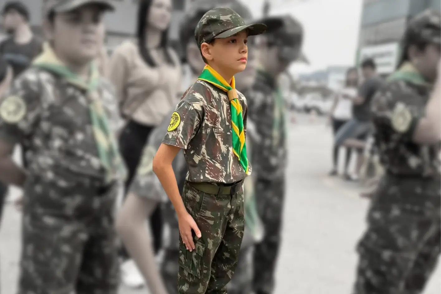 Lenço e Uniforme